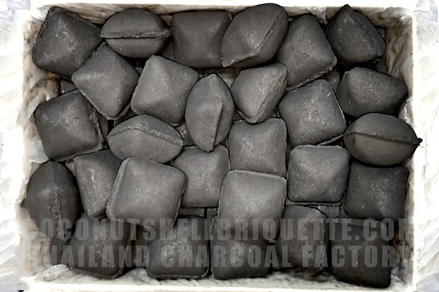 Extra Long lasting Pillow Shaped Charcoal for Barbecue, Korean Barbecue Restaurant, Japanese Yakiniku Restaurant