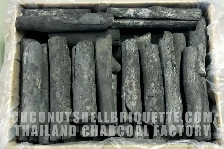 XL Size Sustainable Wood Charcoal from Thailand, Manufacture Binchotan White Charcoal from Thailand